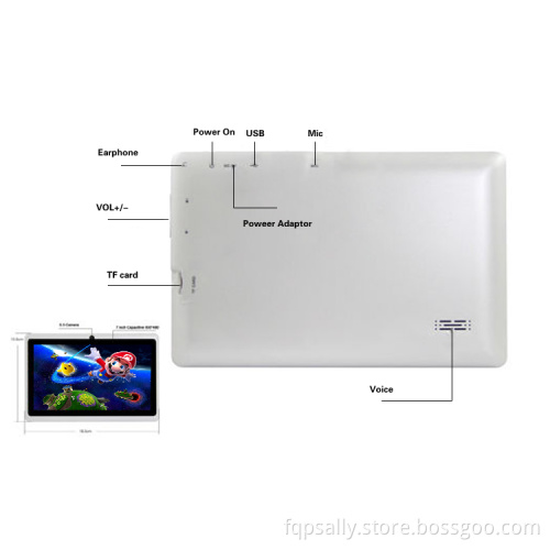 WHOLESALE IN CHINA 7 INCH ANDROID 4.0 4.2 TABLET Allwinner A13 800MHZ